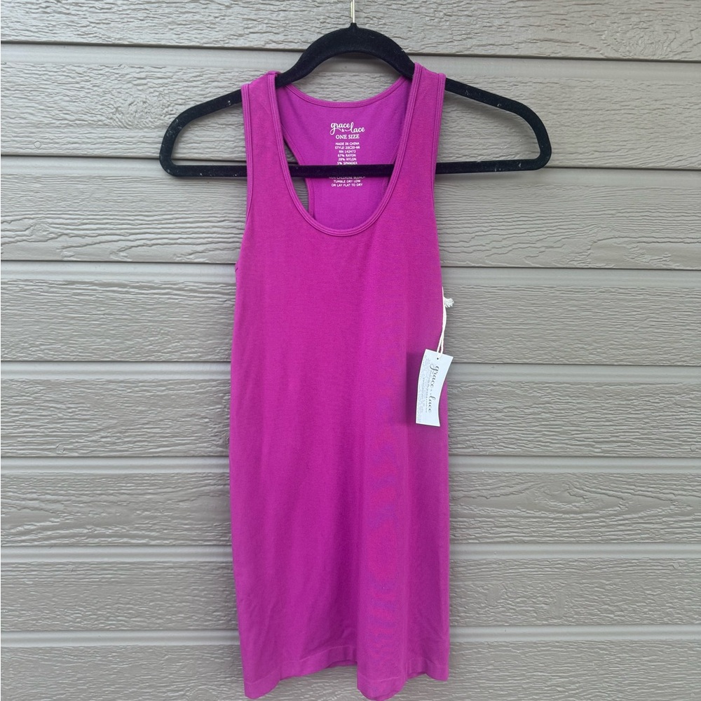 Grace & Lace Racerback Perfect Fit Tank one size